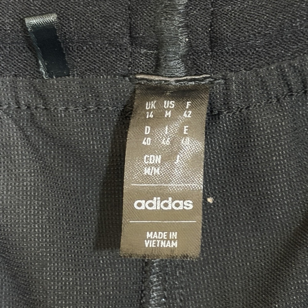 Adidas Terrex Pants Mens Medium Black Woven Track Hiking Outdoor Elastic Waist - Picture 3 of 15